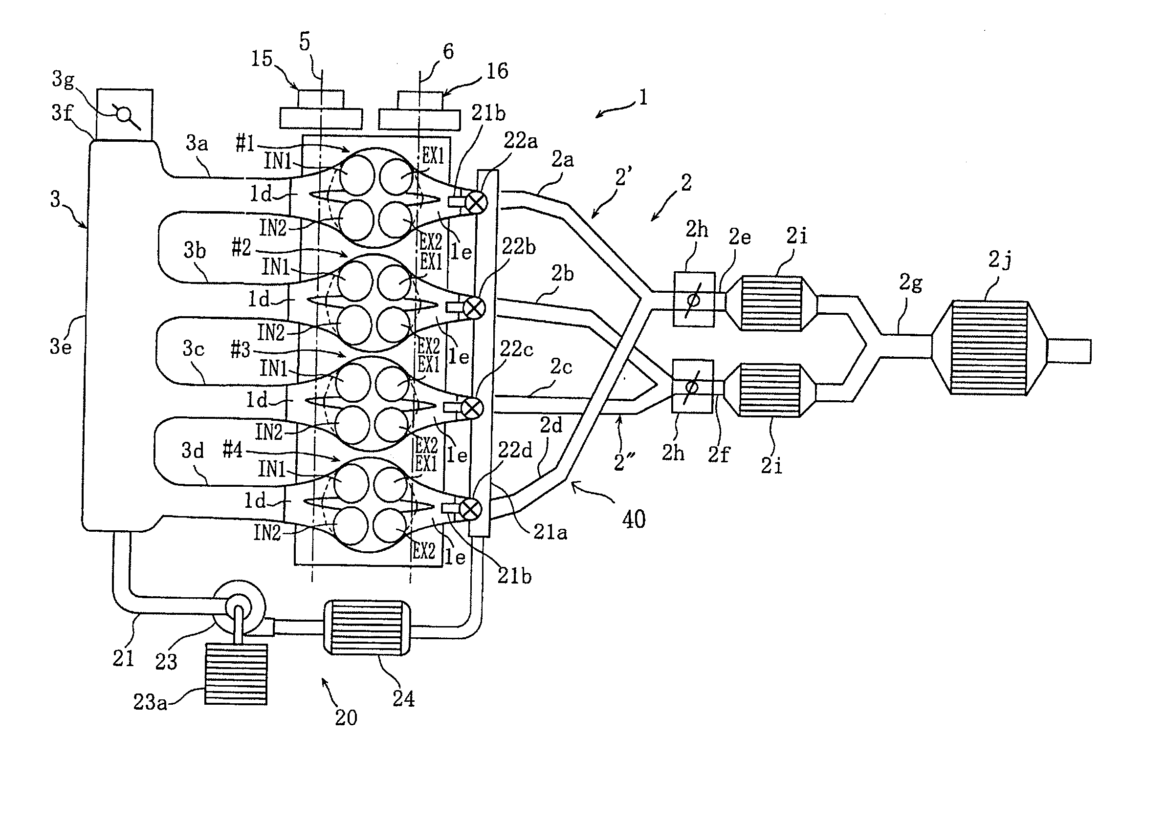 Four-cycle engine