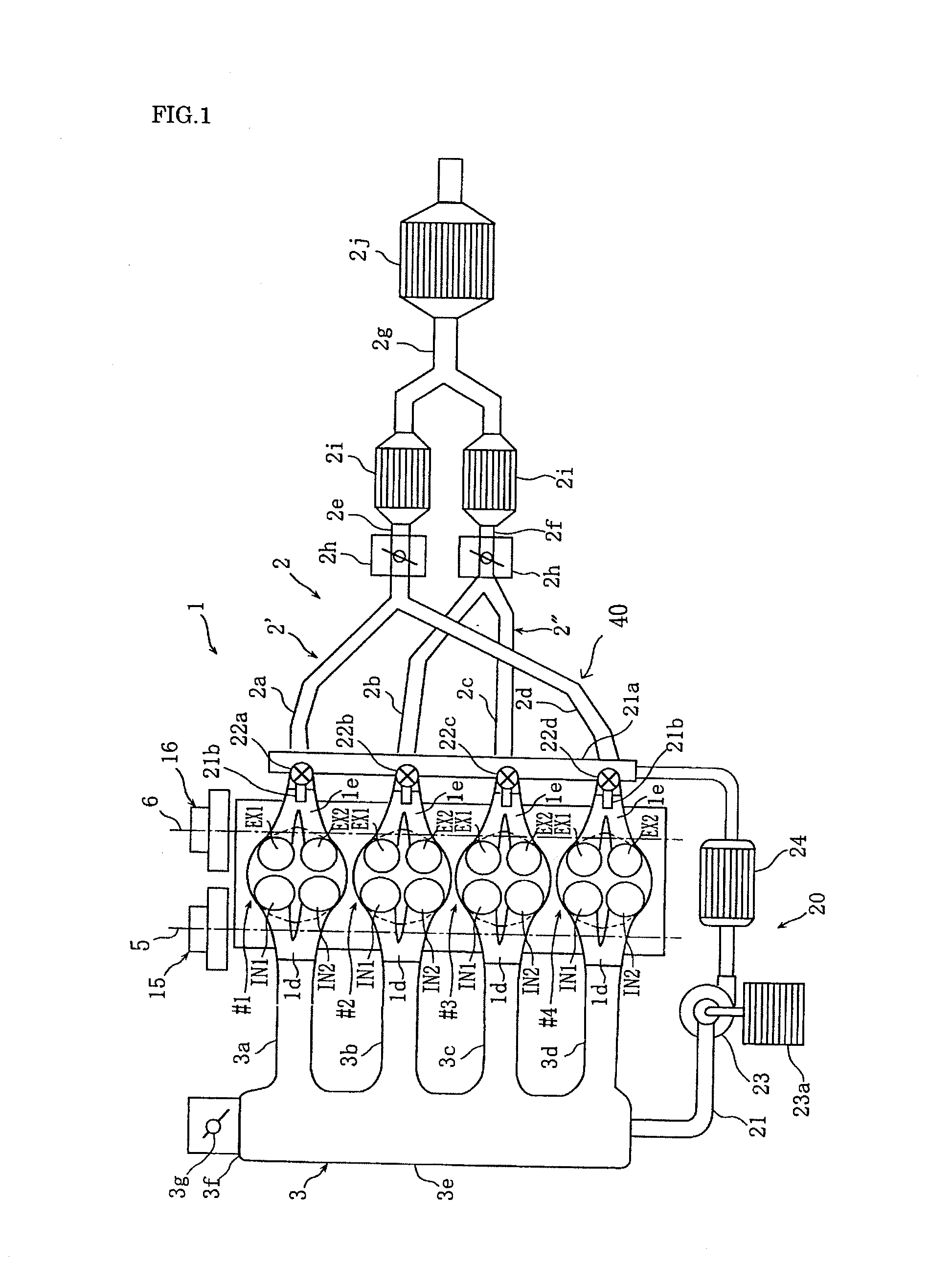 Four-cycle engine