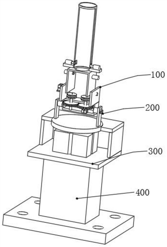 Shuttlecock launching device for badminton high-intensity training and use method of badminton launching device