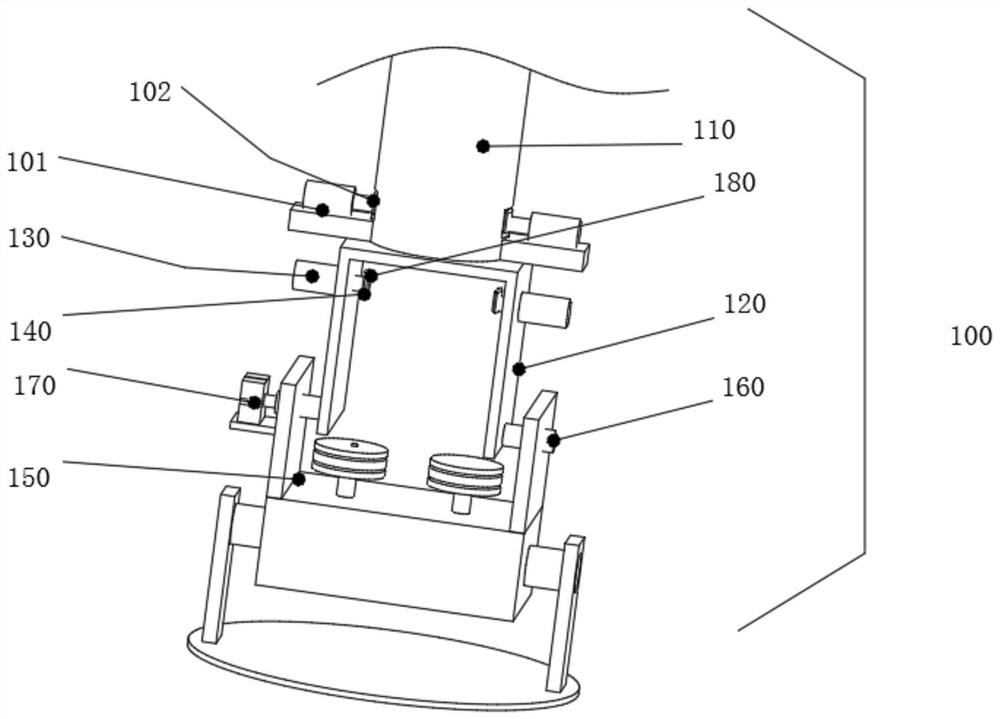 Shuttlecock launching device for badminton high-intensity training and use method of badminton launching device