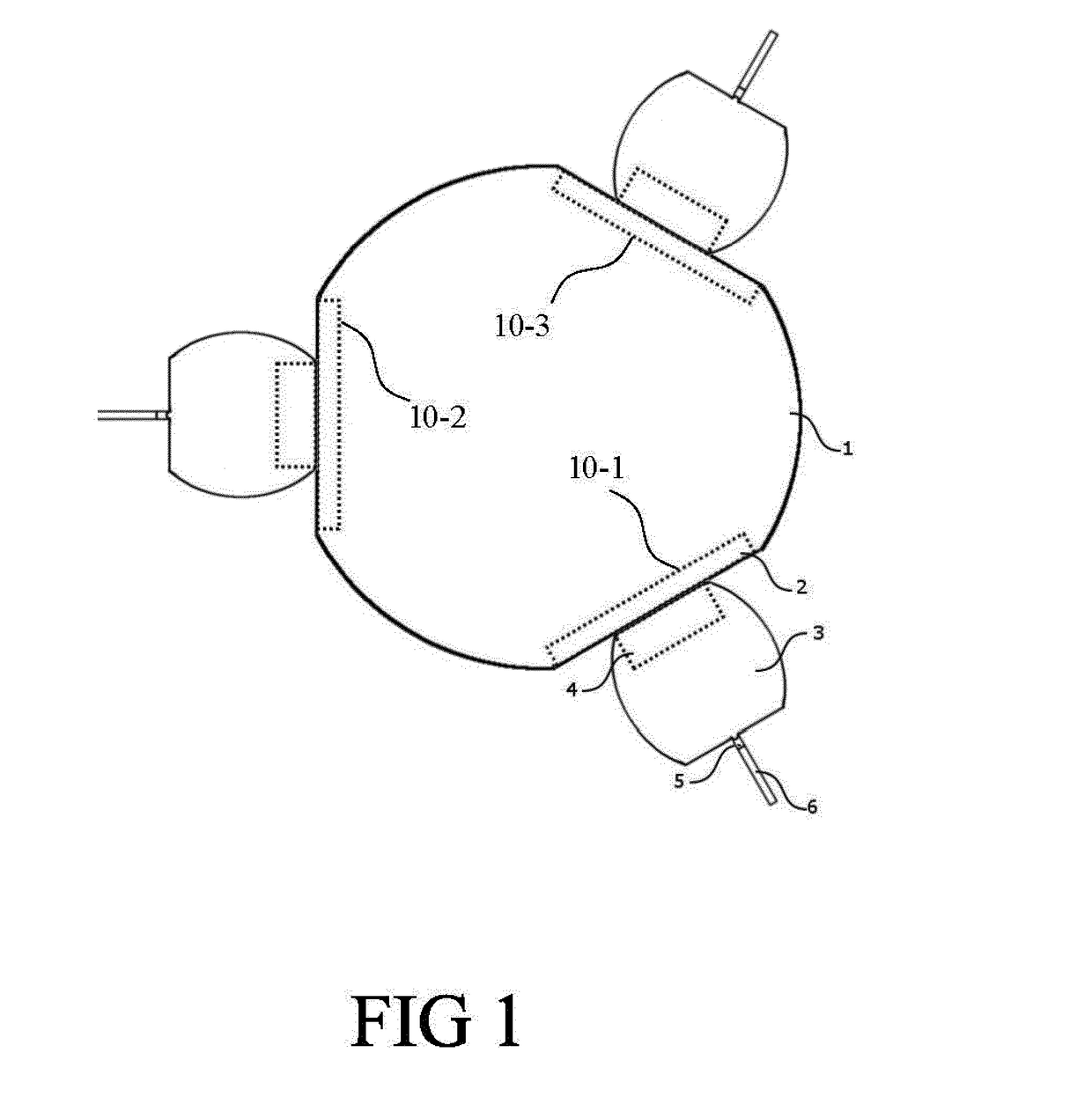 Set of adjustable juggling modules including a facilitating detachable or fixed fastening device and an integrated training system