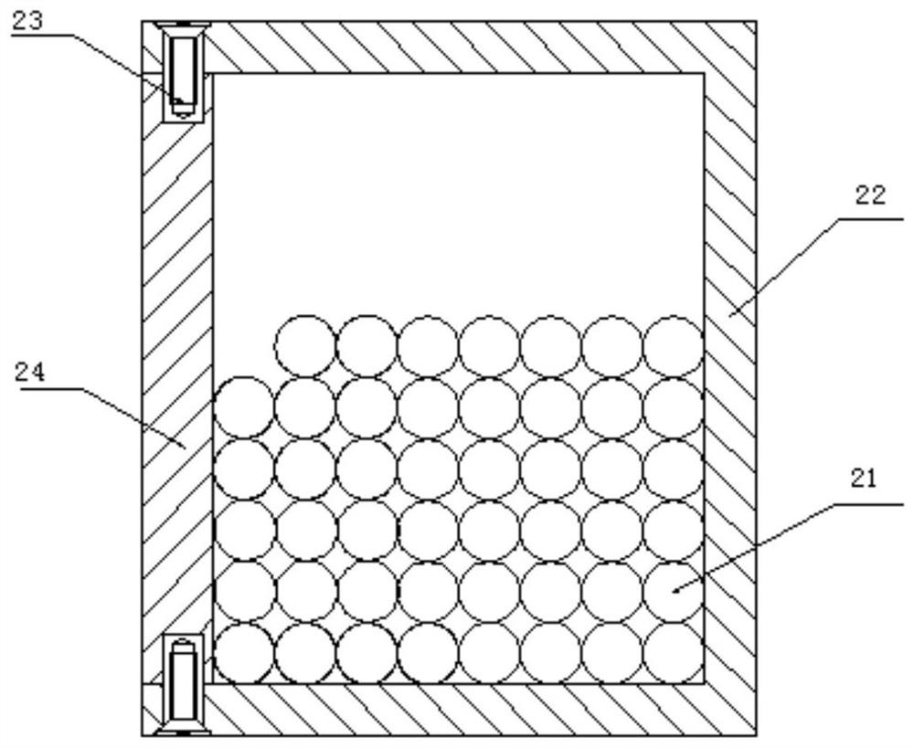 A composite structural part for noise reduction and vibration reduction in ship cabins