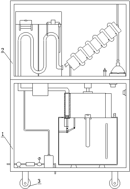 Fumigating therapy device for traditional Chinese medicine gynecology