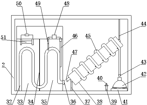 Fumigating therapy device for traditional Chinese medicine gynecology