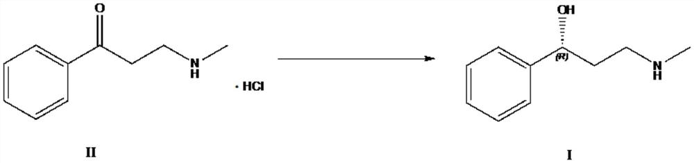 Biosynthesis method of atomoxetine intermediate and carbonyl reductase