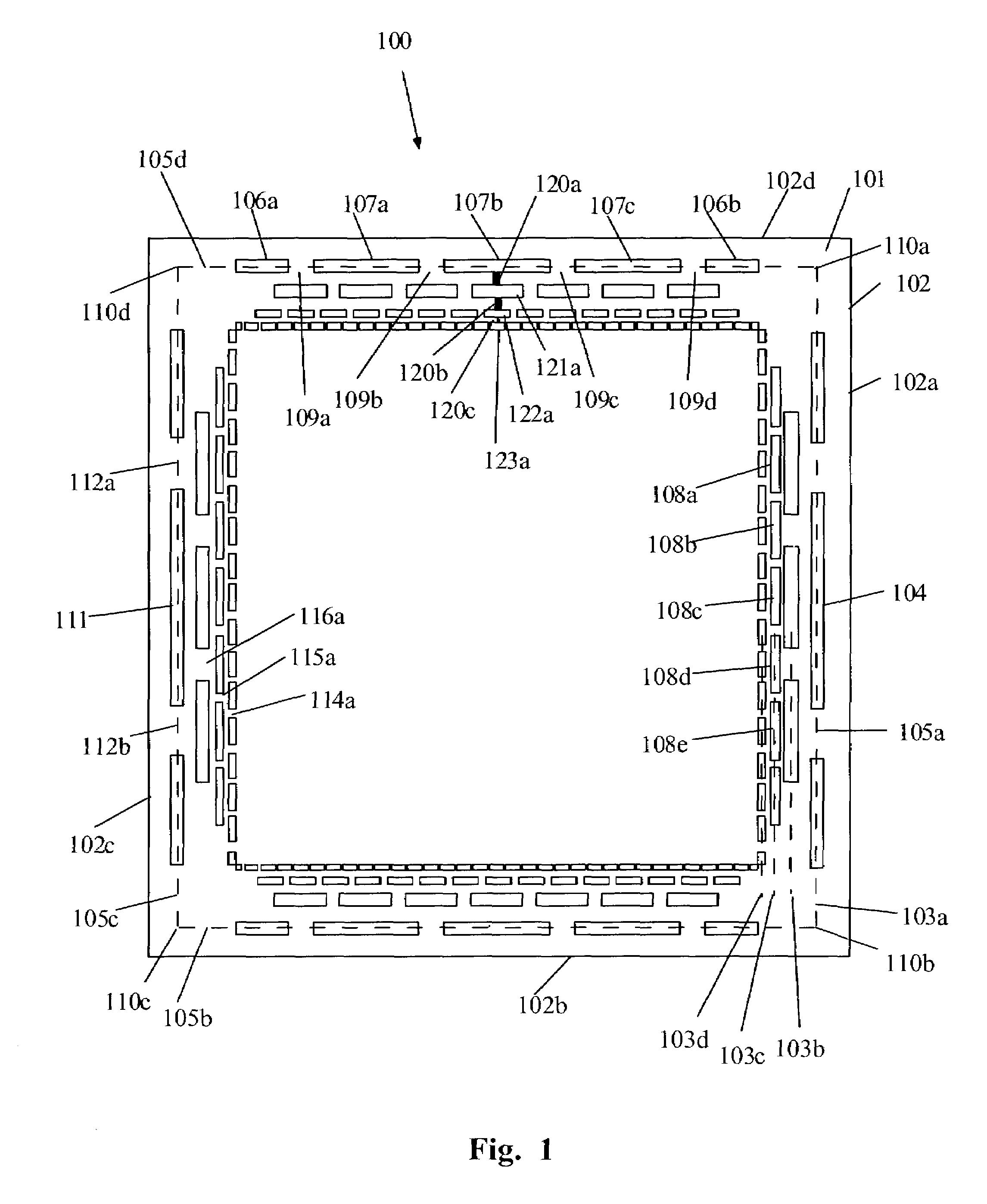 Linearized conductive surface