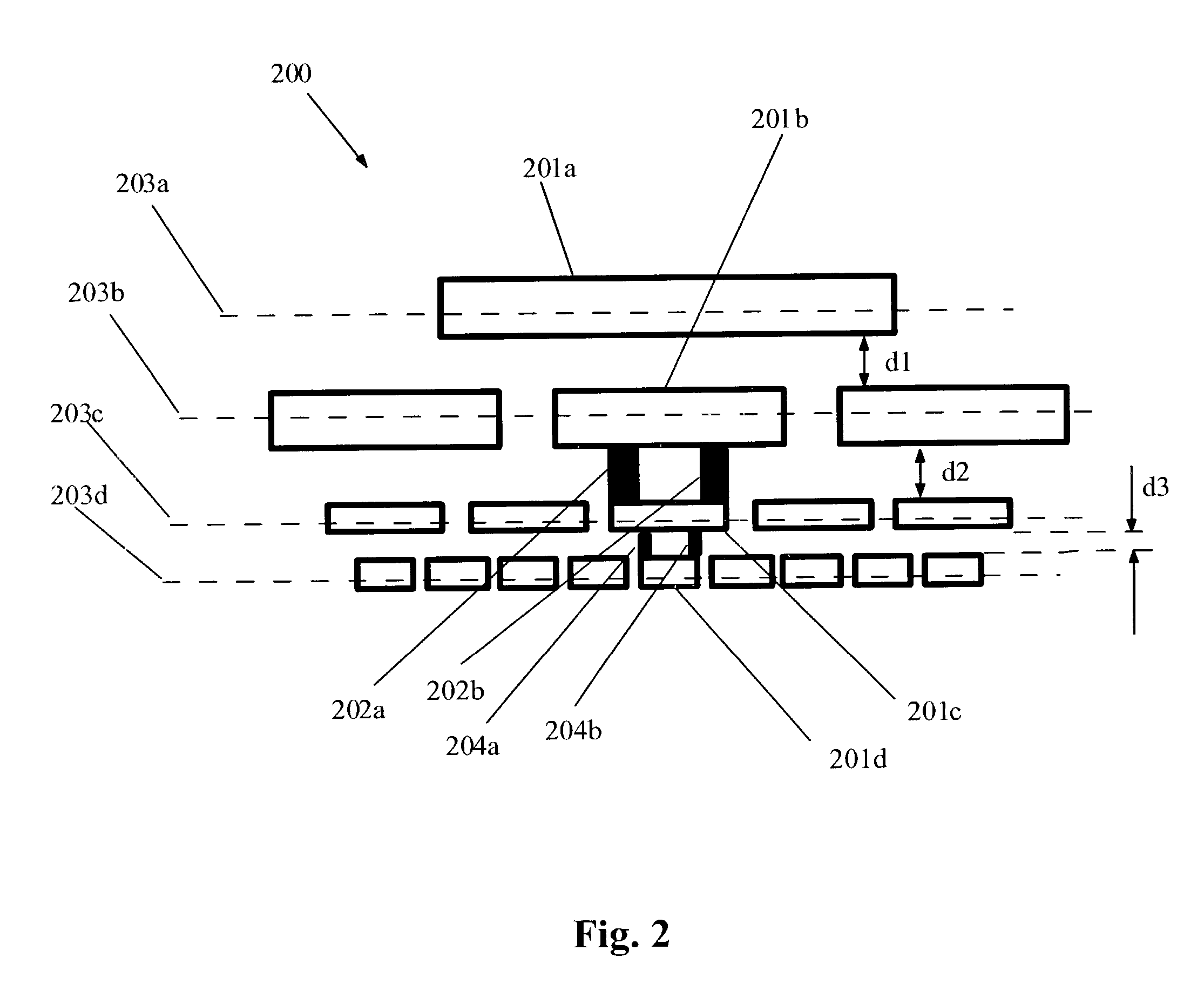 Linearized conductive surface