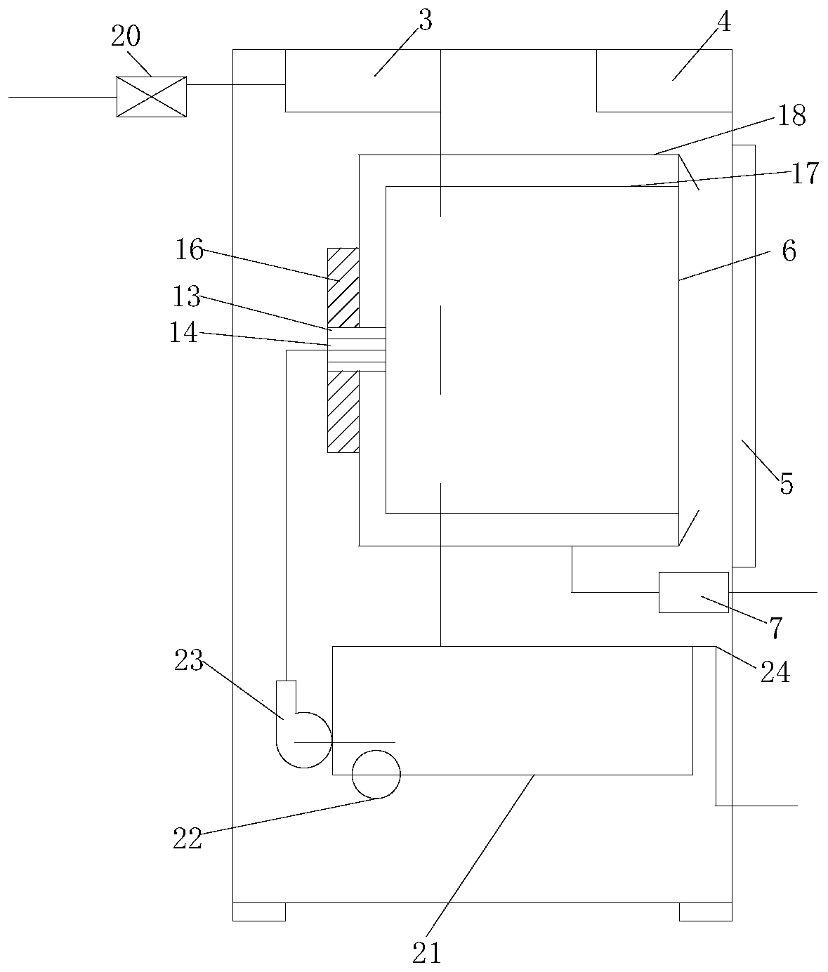 Cylinder washing machine and control method thereof