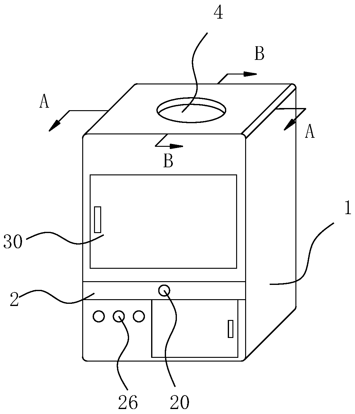 Mouth and nose secretion collecting device