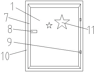 Anti-deformation suit door