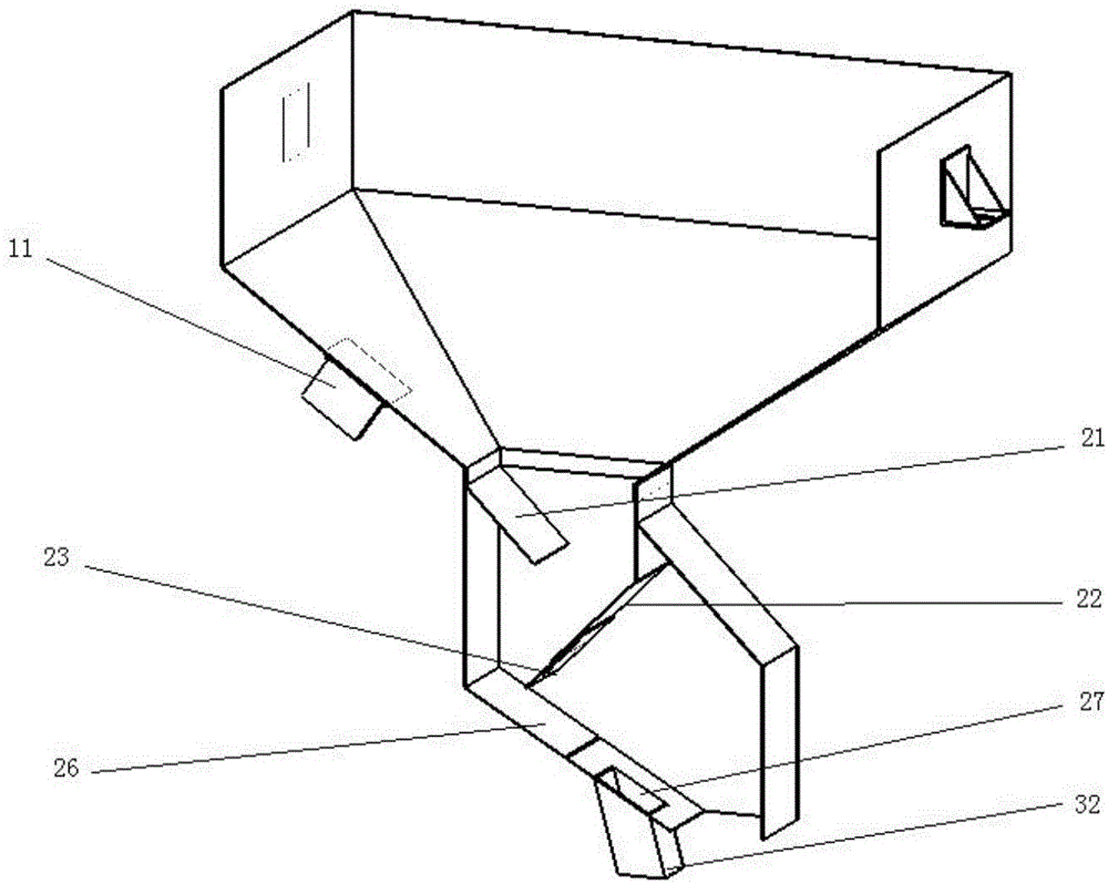 Quantitative particle material feeding system