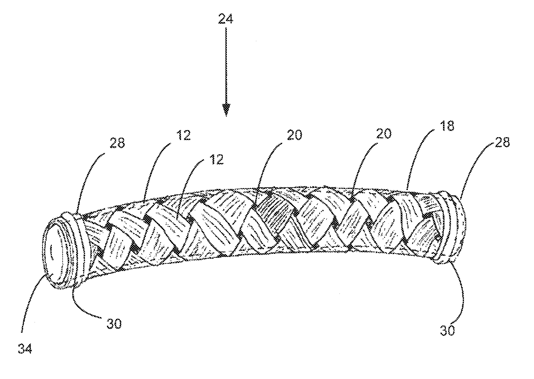 Composite material, composite part and methods for making such