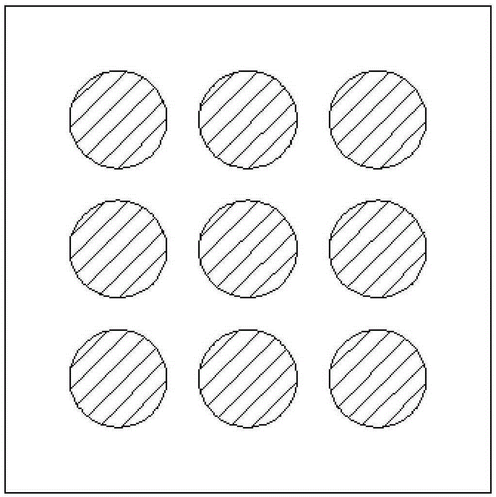 Preparation method of structure with controllable surface hydrophobic property