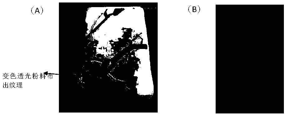 Full-body color-changing light-transmitting ceramic tile and preparation method thereof