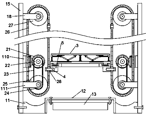 Movable unloading frame for electric power materials