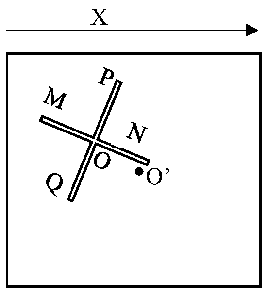 Robot positioning device and method based on cross laser and machine vision