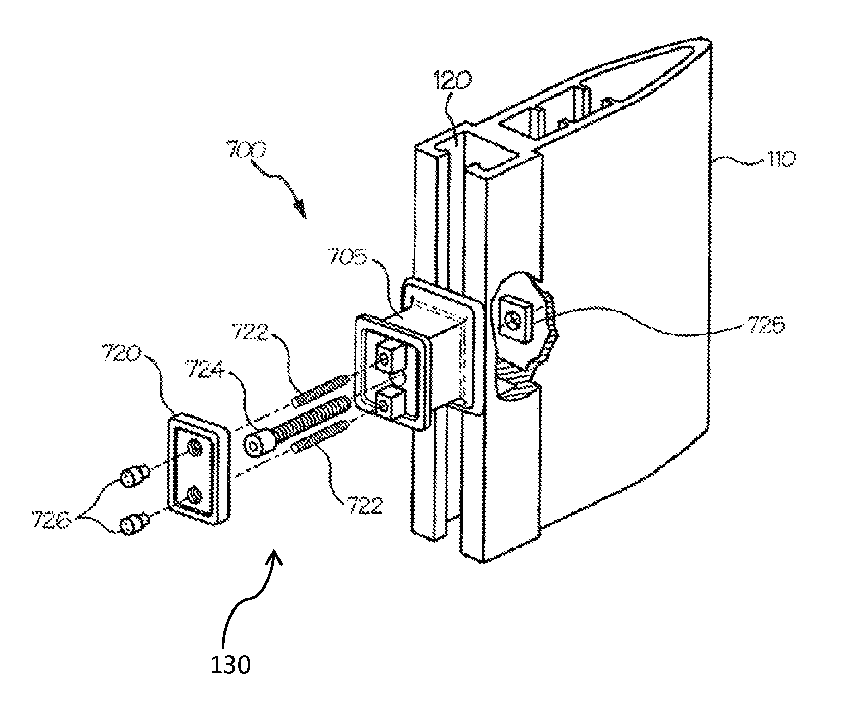 Sectional construction assemblies