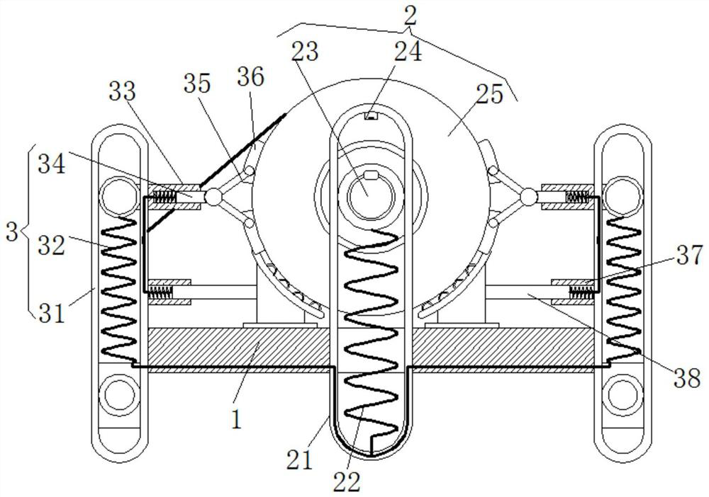 Waterproof coiled material replacing device facilitating automatic replacement