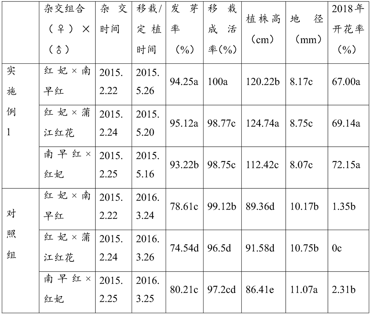 Three-step cultivation method for improving the seedling emergence rate and early fruit bearing of cherry hybrids