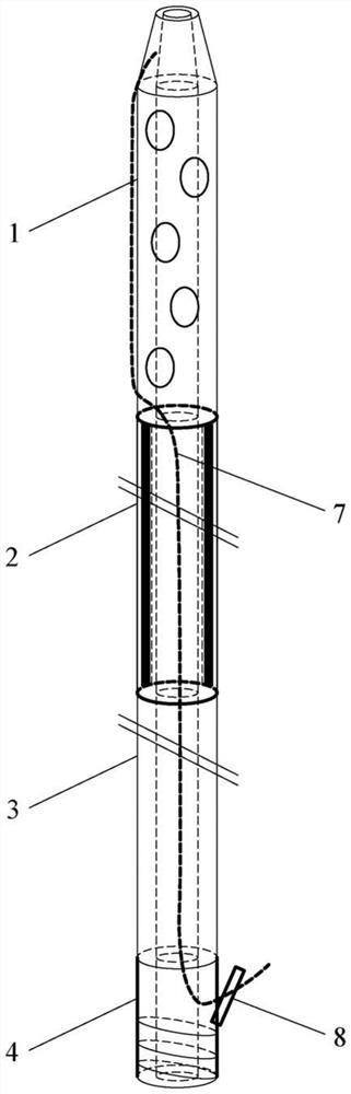 Fistula automatic expansion type puncture drainage tube