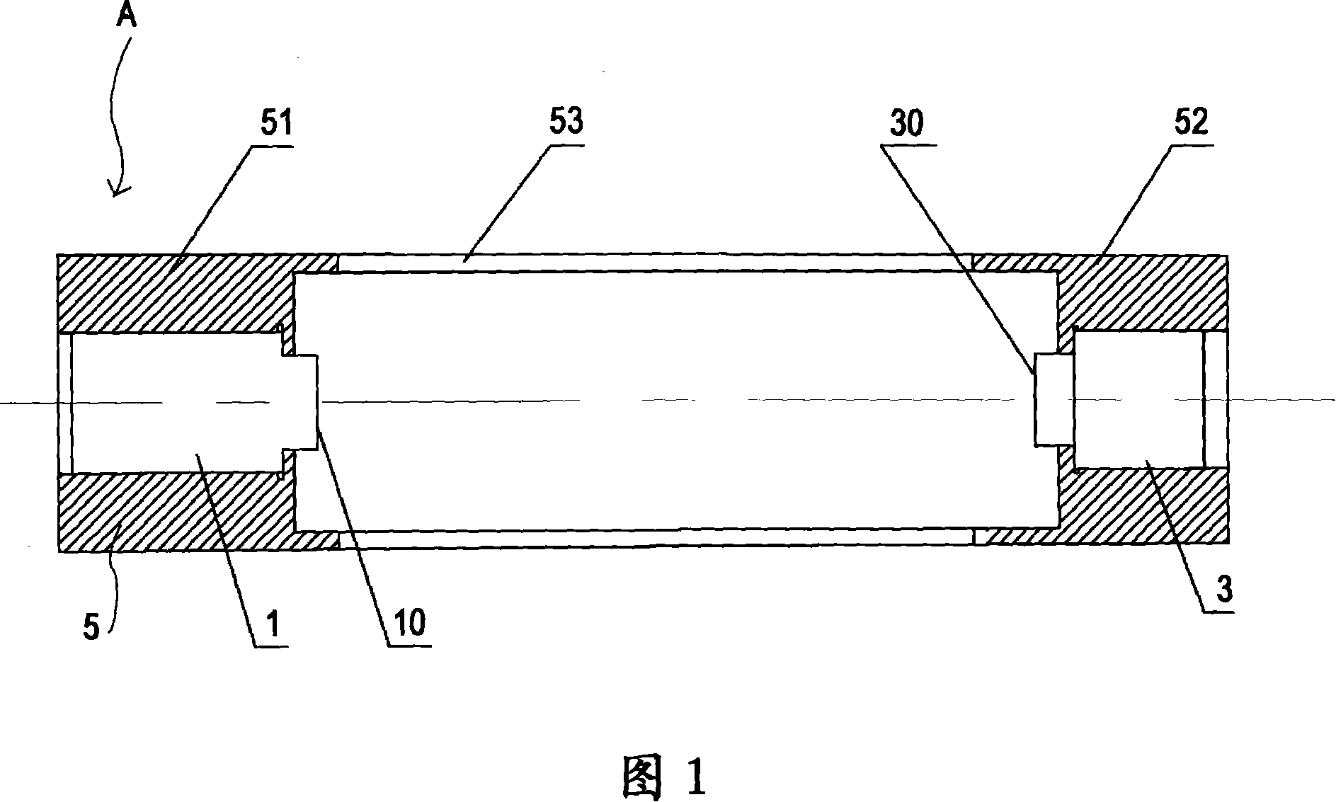 Optical measuring method for hole cubage