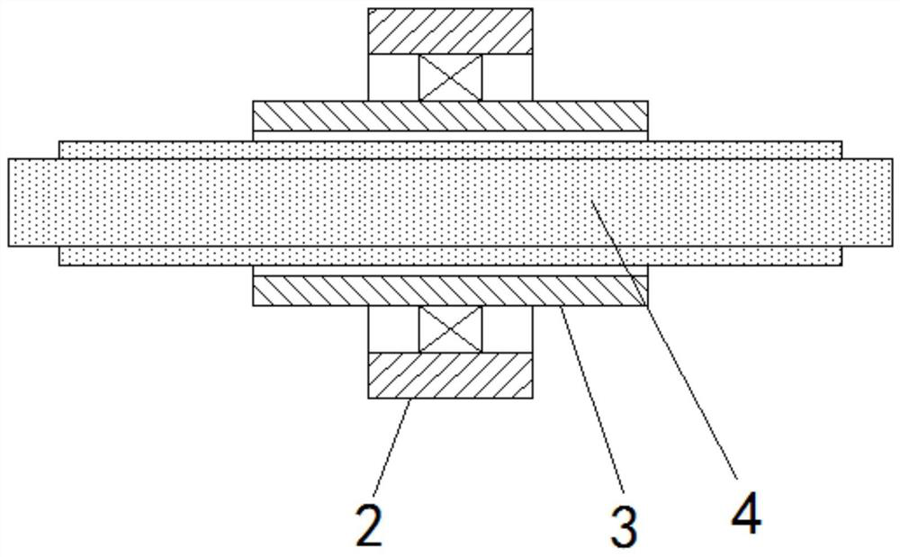 Accessory spraying device for agricultural machinery