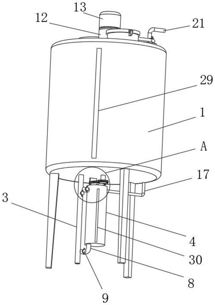 Byproduct recovery device for disperse red 60 preparation