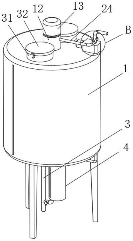 Byproduct recovery device for disperse red 60 preparation