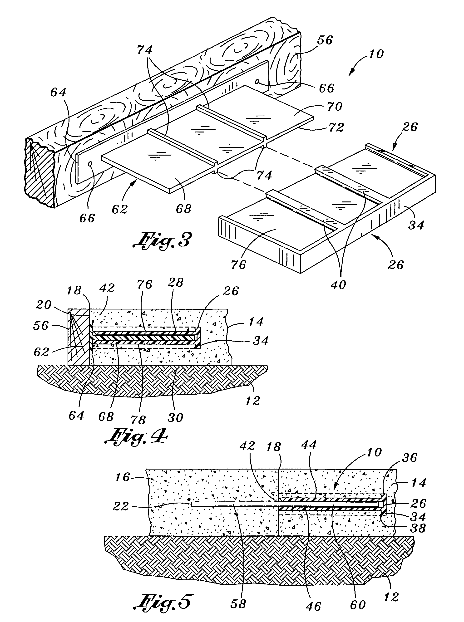 Plate concrete dowel system