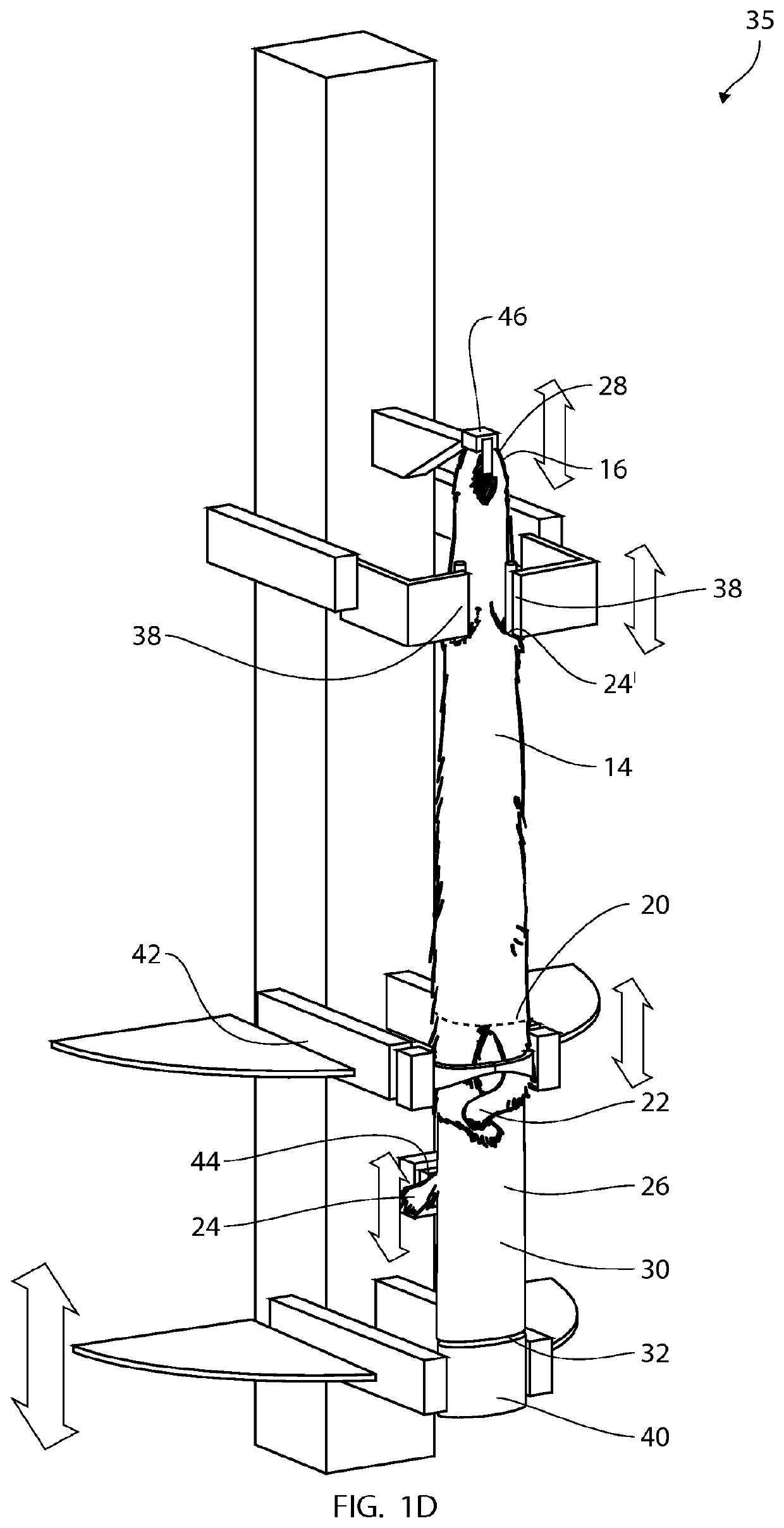 Apparatuses and methods for stretching a pelt on a pelt board