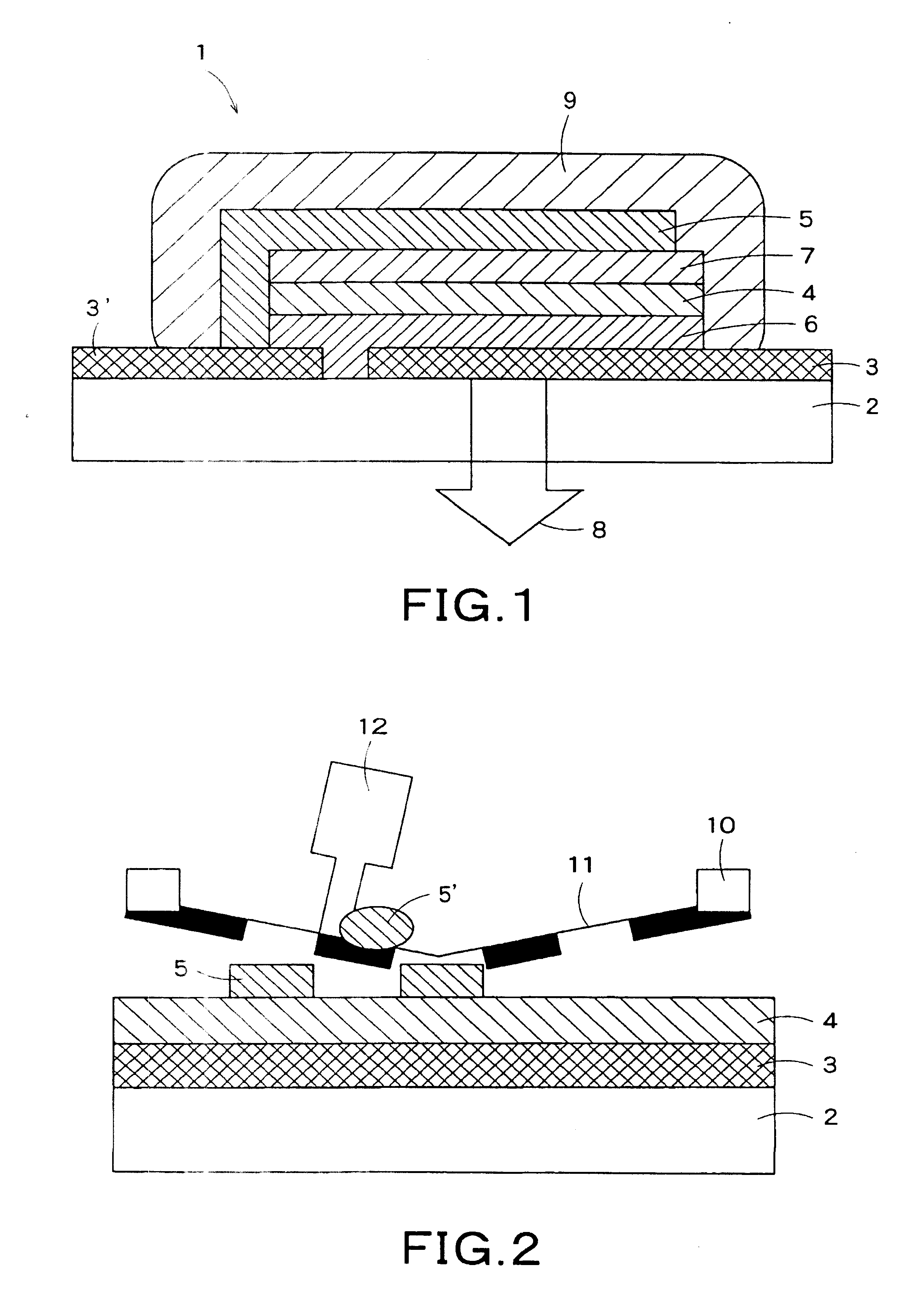 Ga-base alloy and organic function element using the same