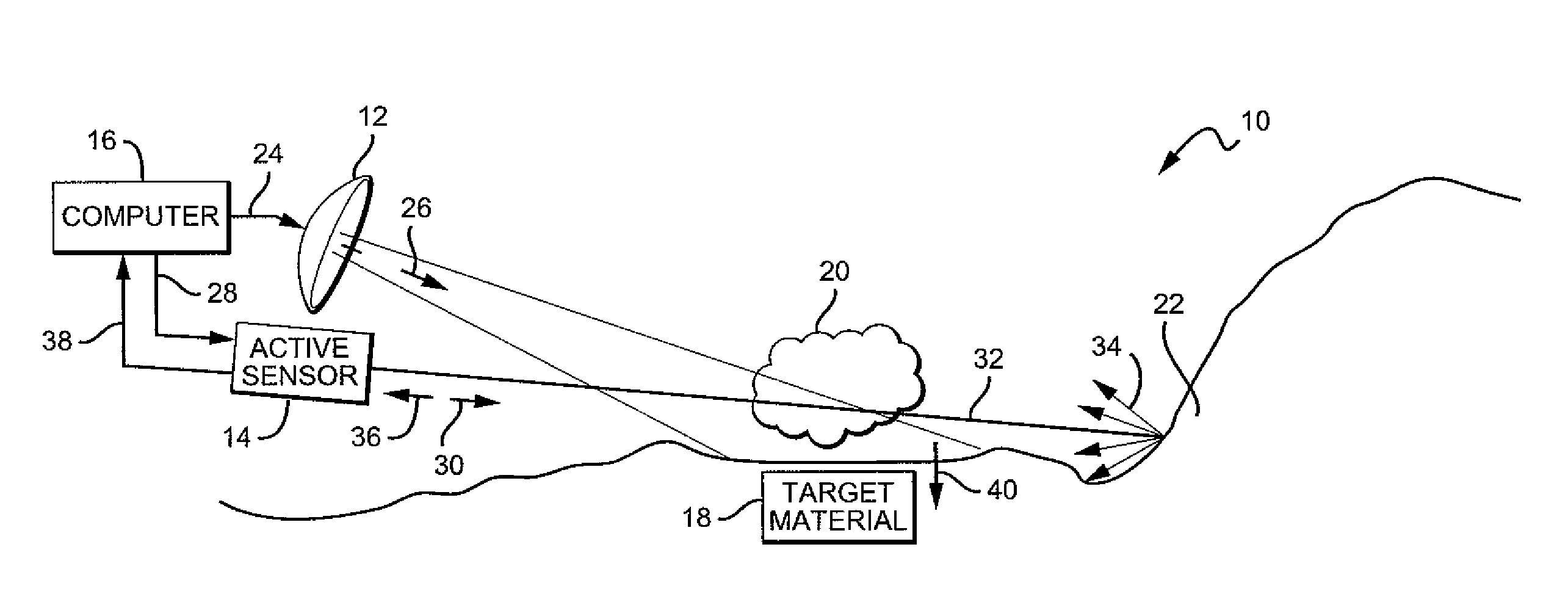 Method and system for enhanced remote detection of low concentration vapors