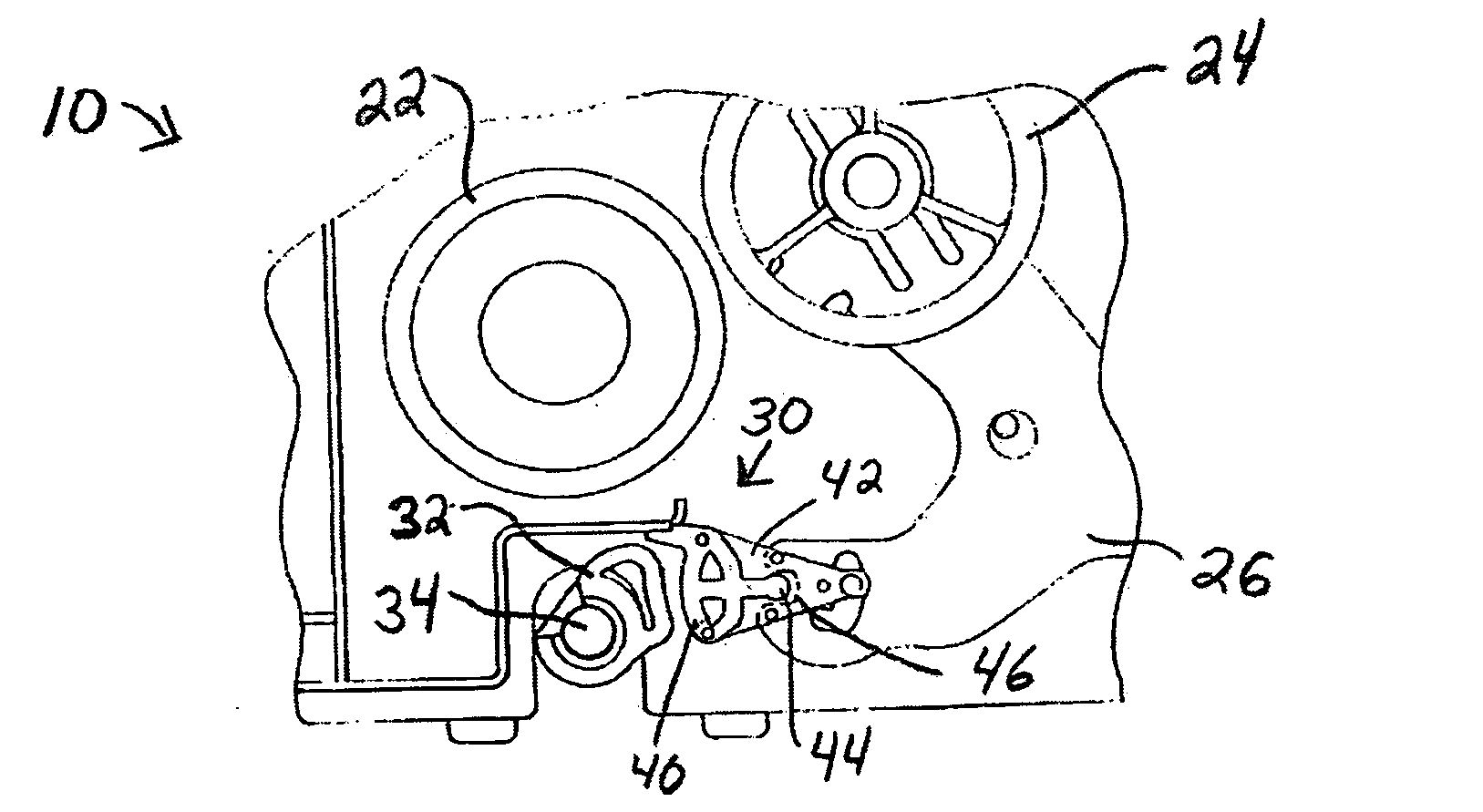 Fuser nip release mechanism