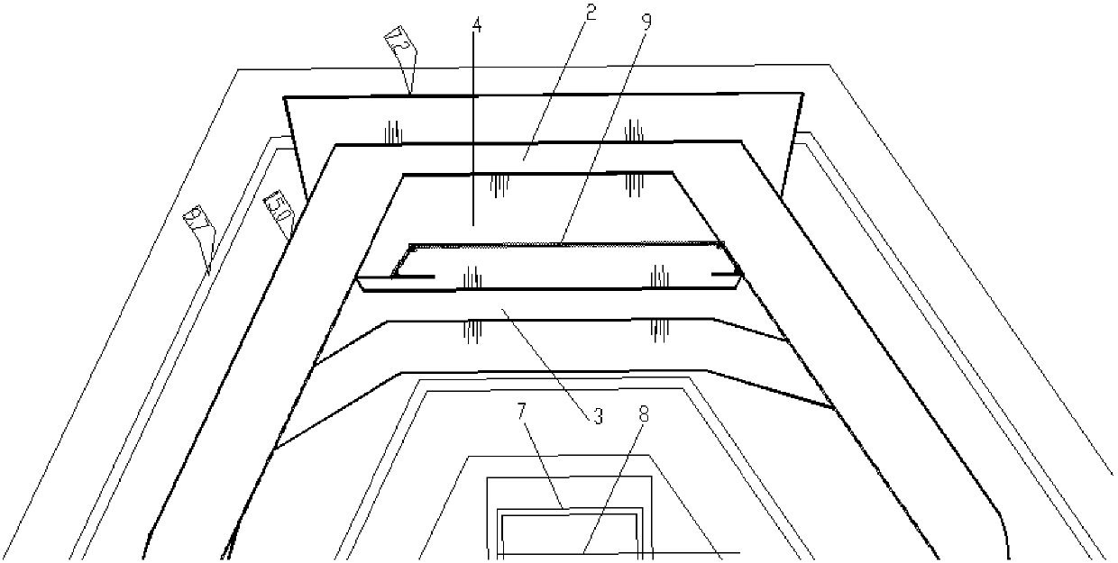 A construction method for rebuilding cofferdam anti-seepage system of immersed tube tunnel