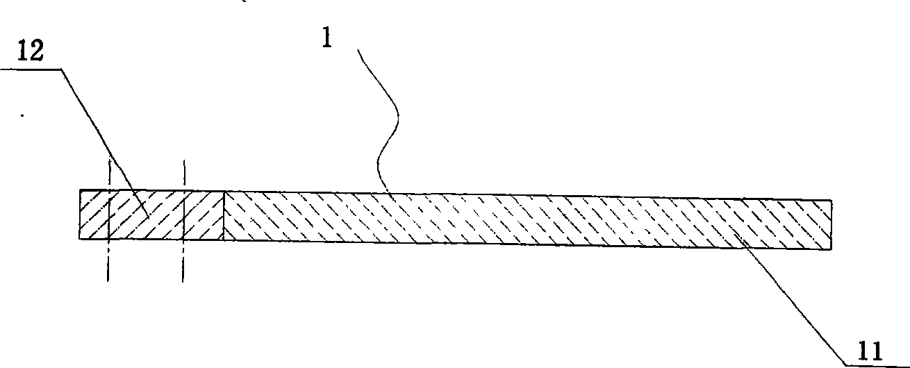 Structure of amorphous alloy oil immersion type distribution transformer and manufacturing method thereof