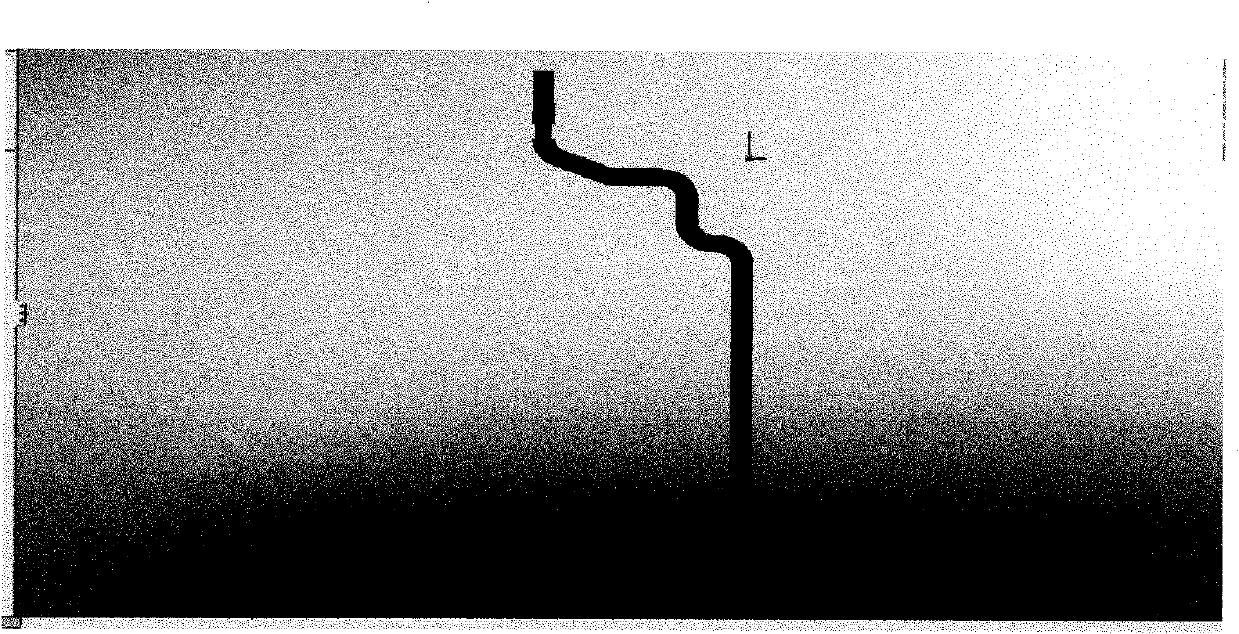 Manufacturing method of complicated fine hollow sand core