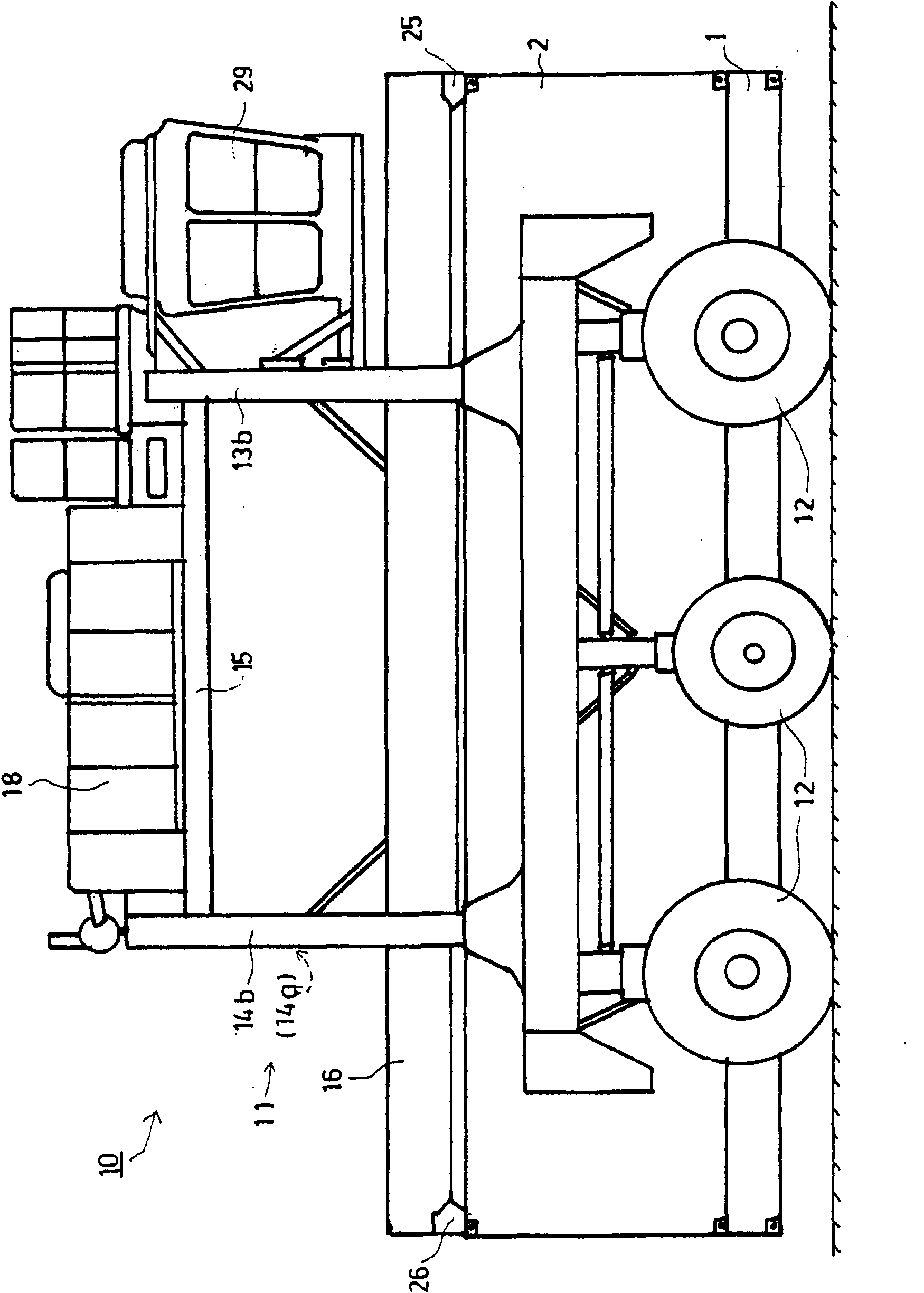 Straddle carrier