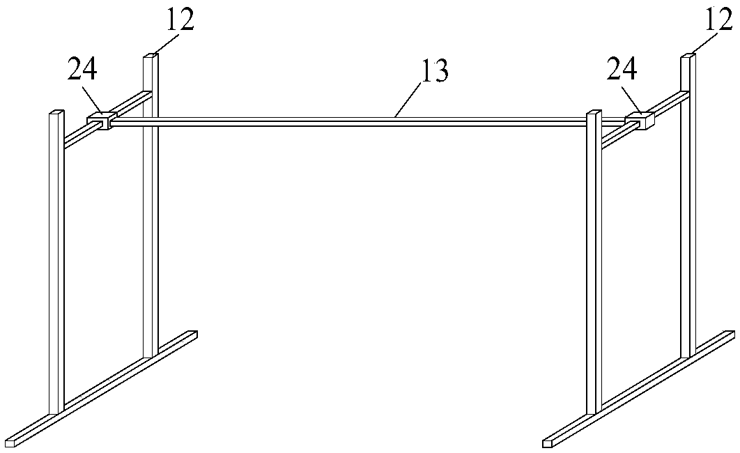 Experimental device suitable for simulating submarine landslide caused by combustible ice exploitation