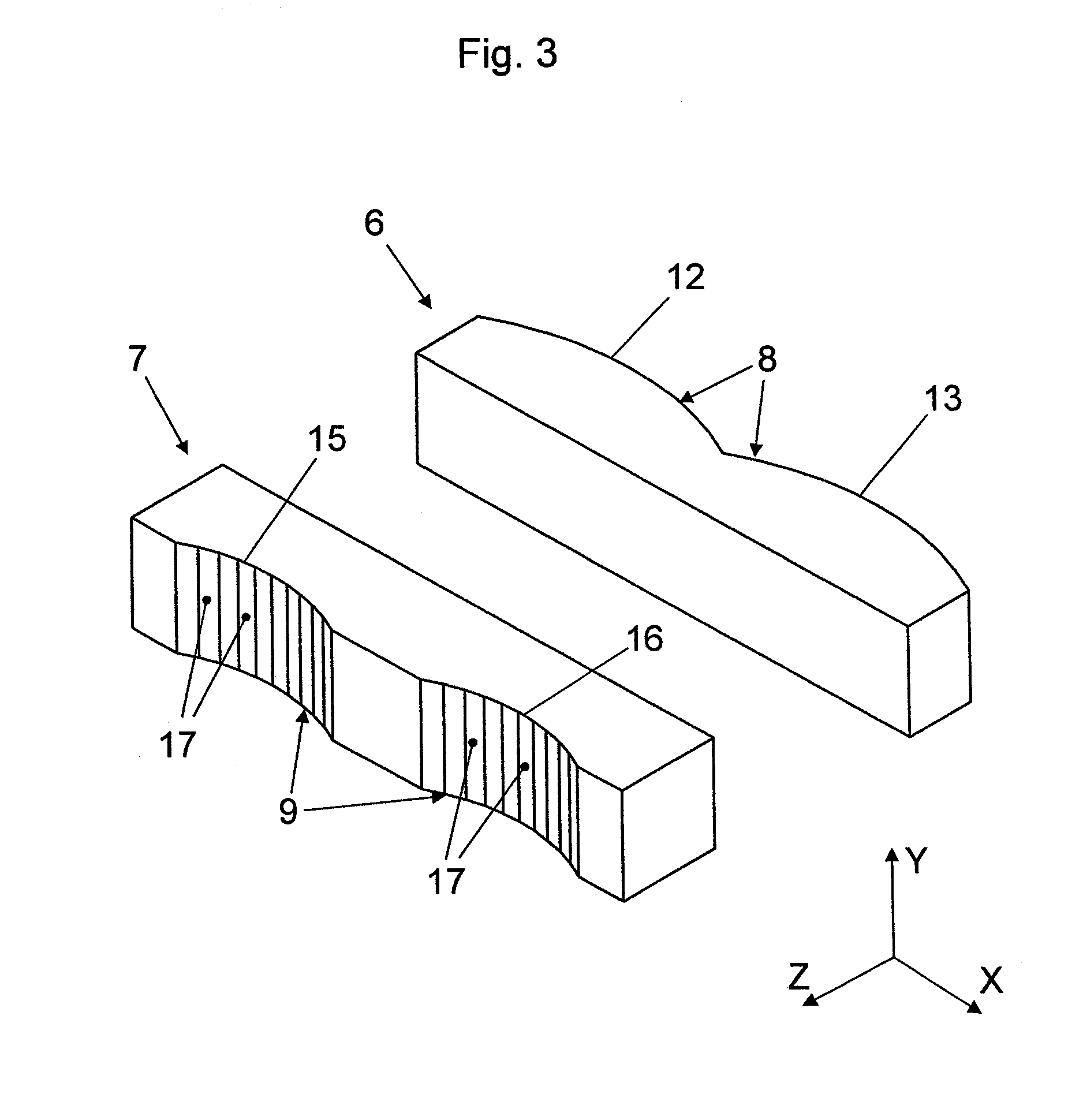 Device for shaping laser radiation