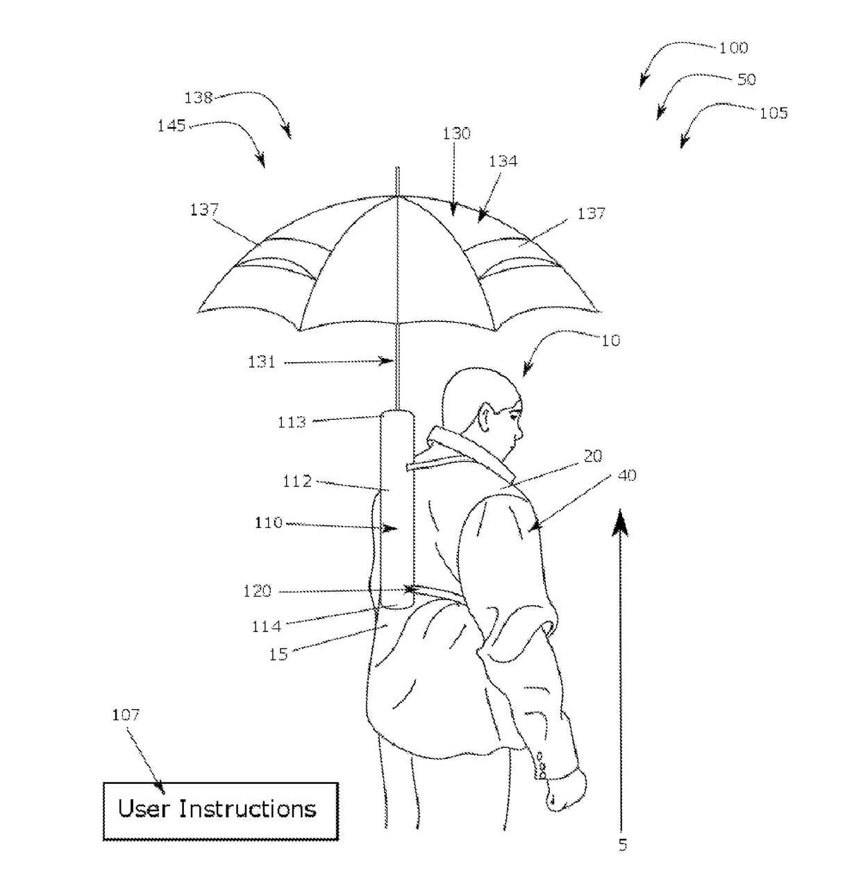 Wearable shade device