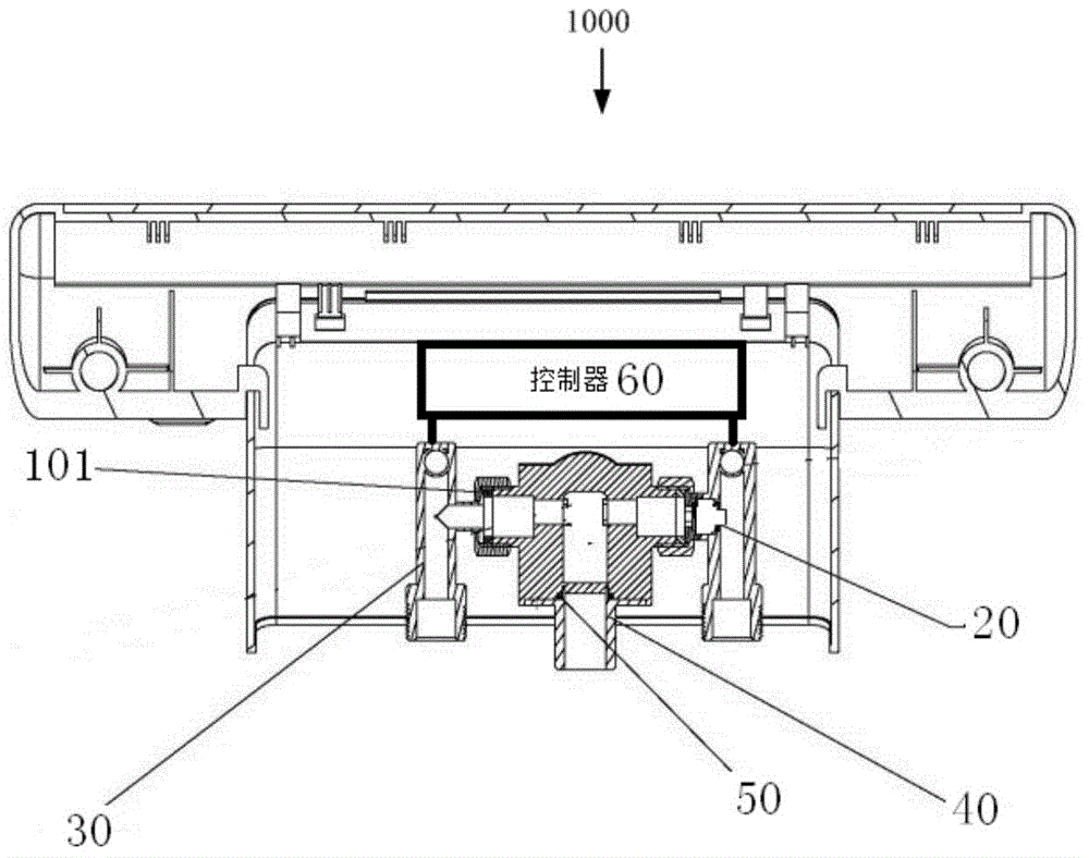 Electric water heater and constant temperature control device and method thereof