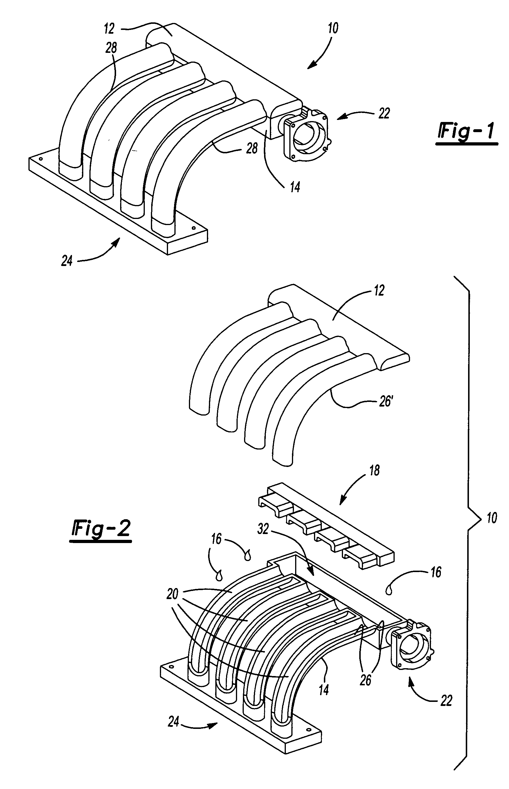 Engine intake manifold assembly