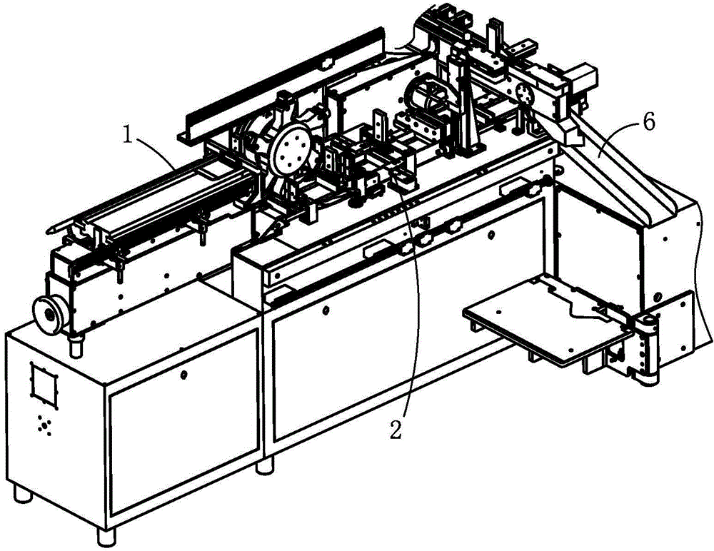 Process-controllable forming device for inner candy boxes