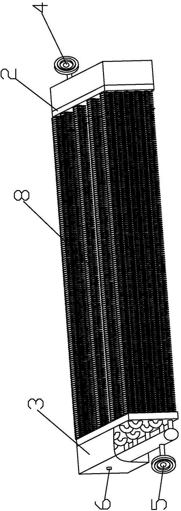 Medium-pressure high-temperature steam heating heat exchanger