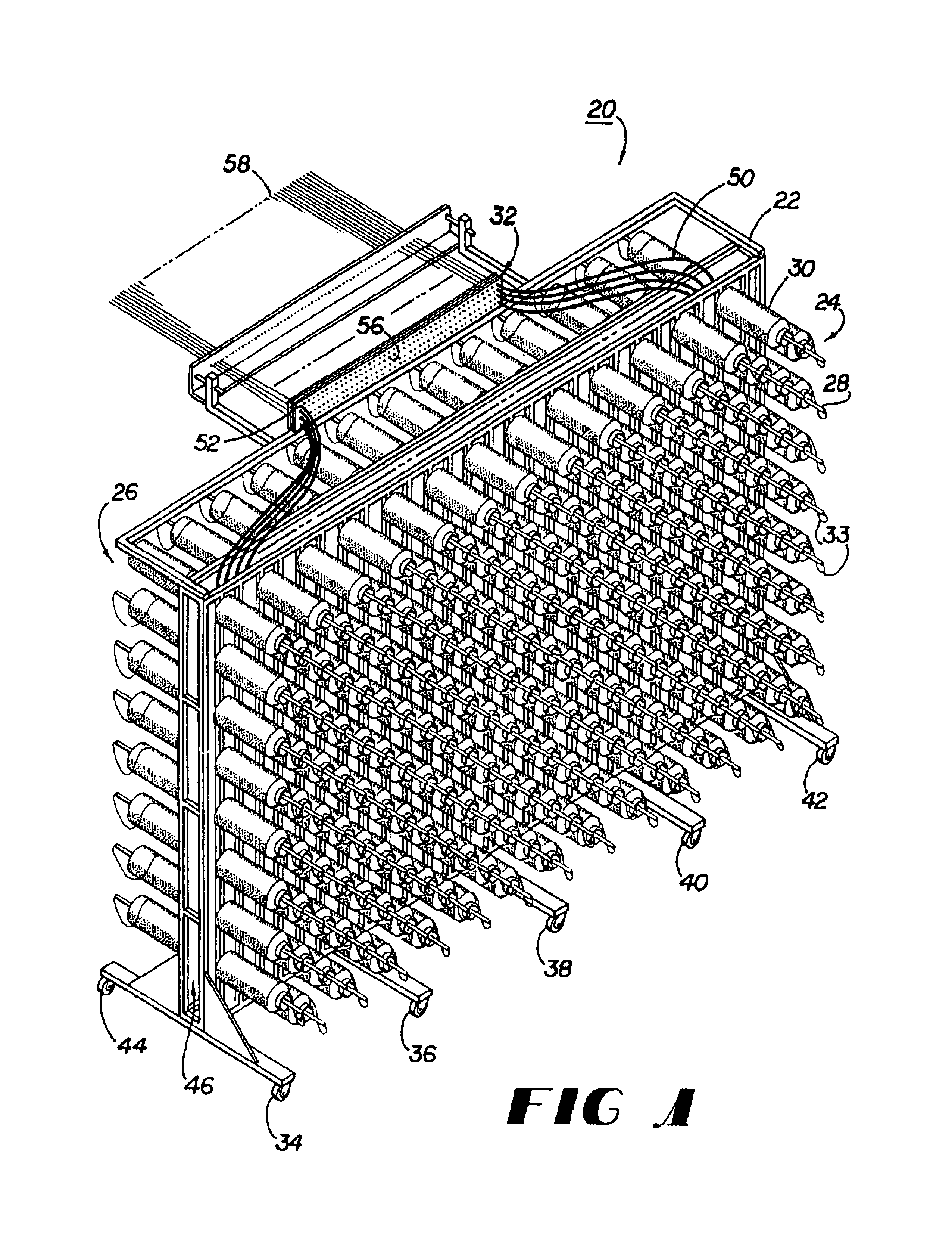 Compact creel