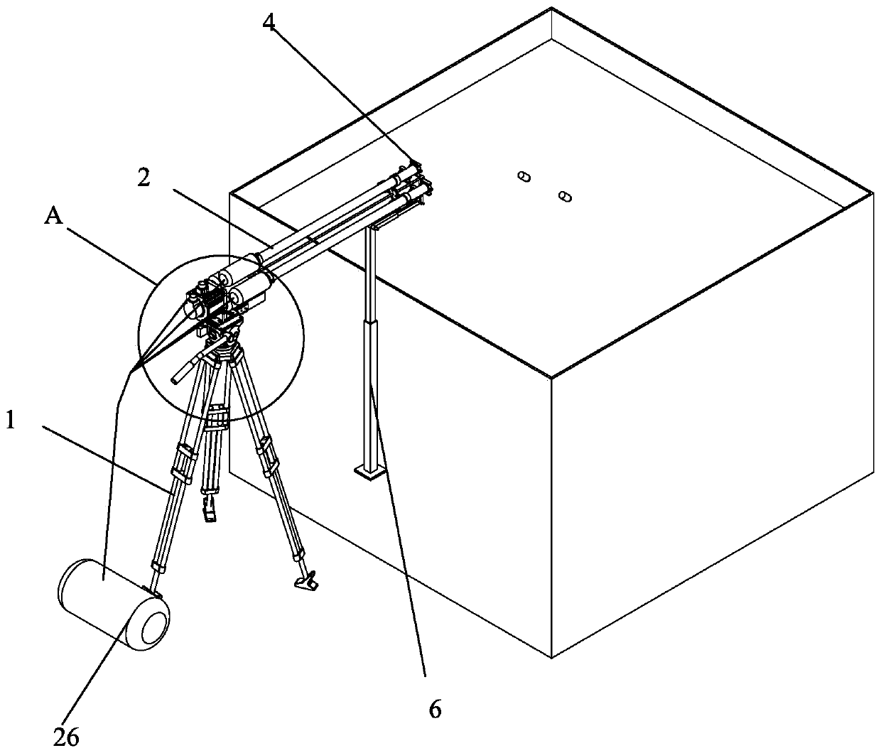 Novel multi-vehicle series water entry light-gas gun launching experimental device