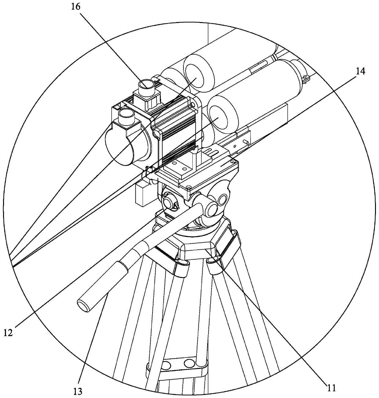 Novel multi-vehicle series water entry light-gas gun launching experimental device