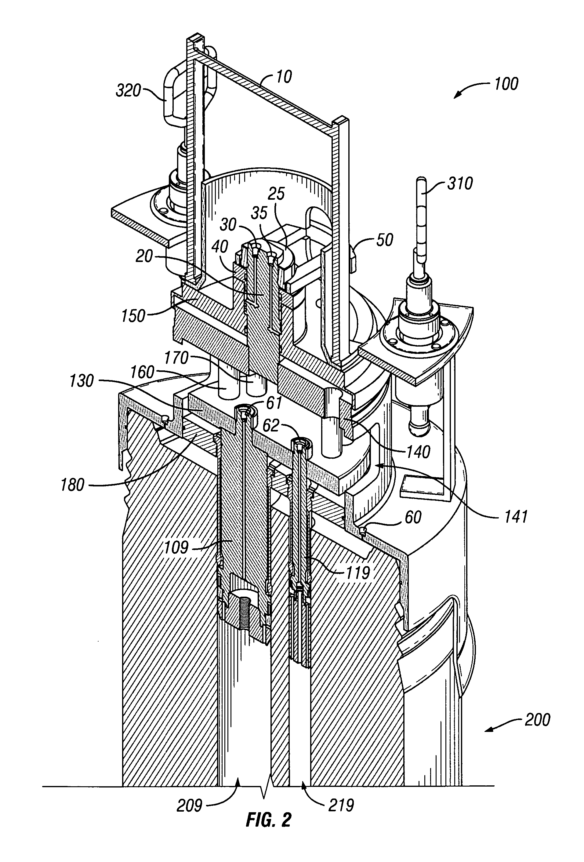 Locking cap for subsea tree