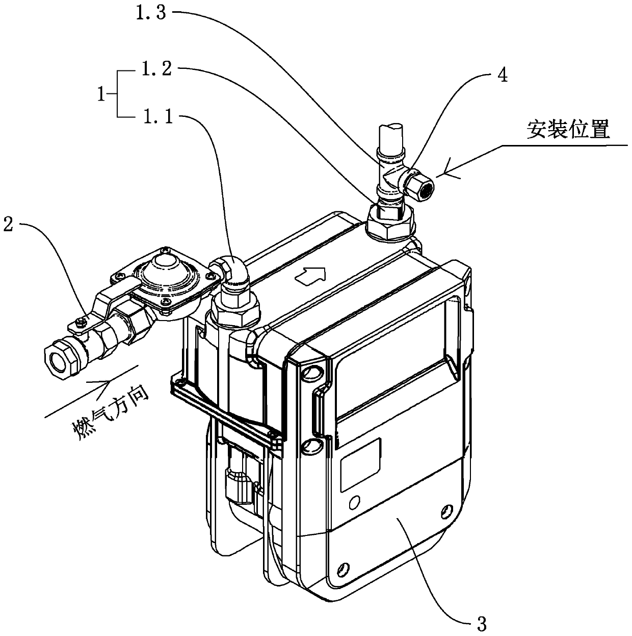 Natural gas rapid pressure measurement and leakage detection equipment and leakage detection method