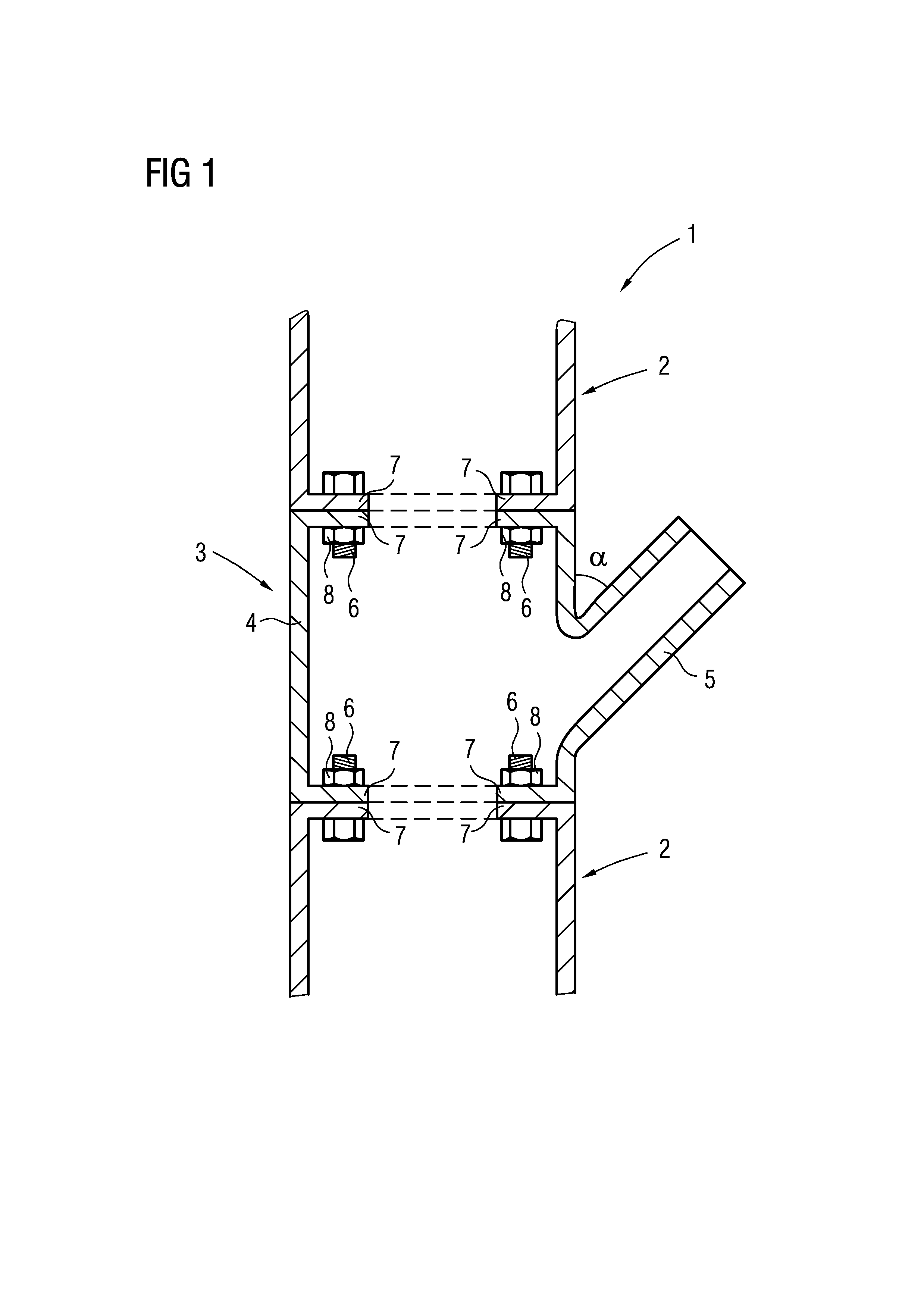 Jacket structure for offshore constructions